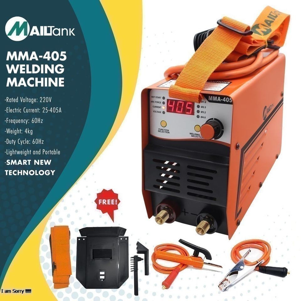 MAILTANK 405AMP. INVERTER WELDING MACHINE photo 3