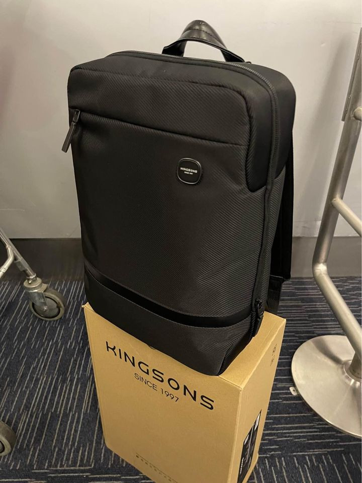 KINGSONS Business Backpack Mens photo 2