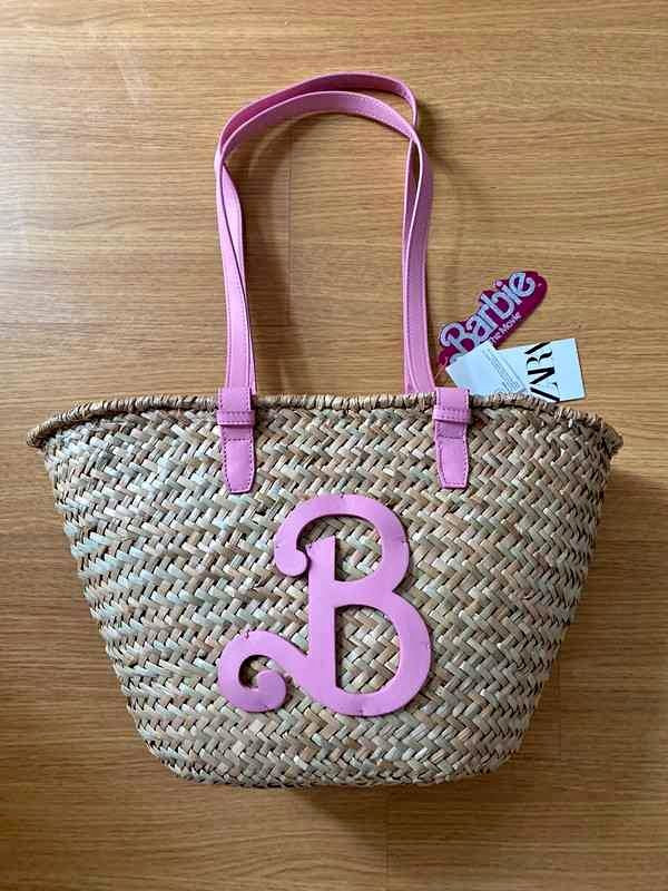 Zara x Barbie The Movie Raffia Bag