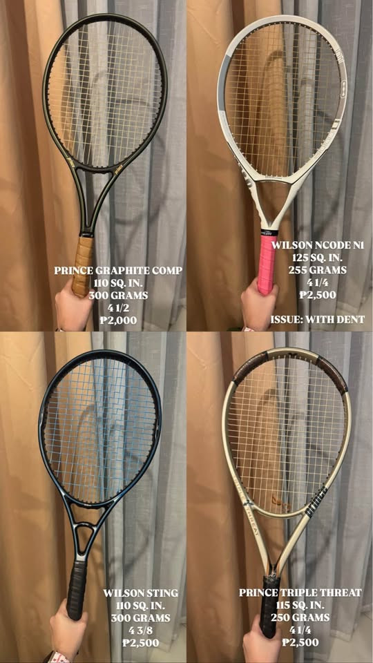 Tennis Rackets For Sale photo 2