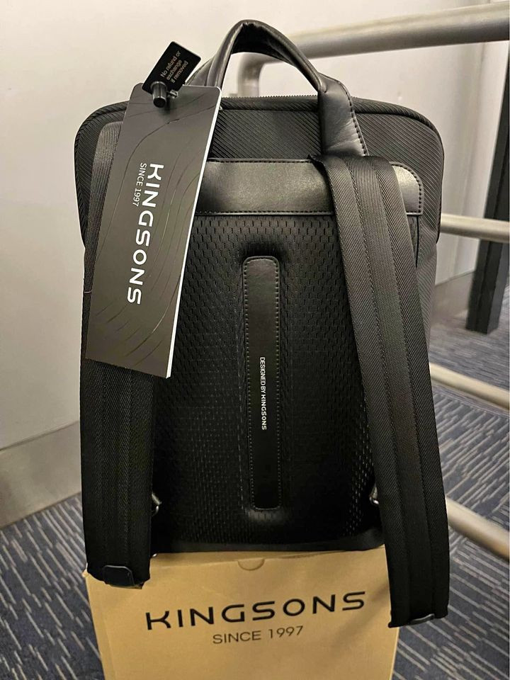 KINGSONS Business Backpack Mens photo 4