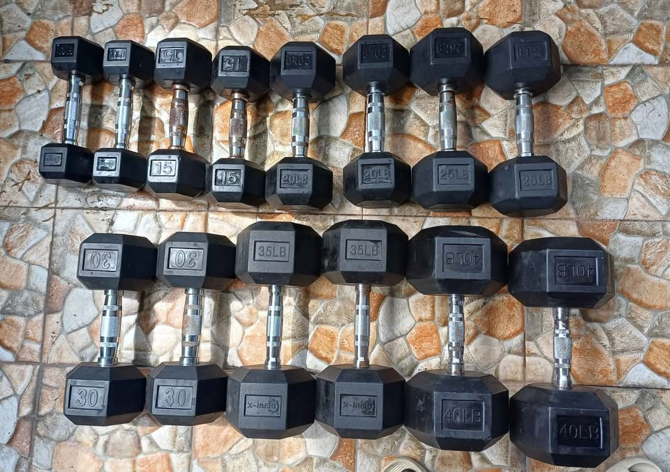 Hexagon Dumbells photo 5